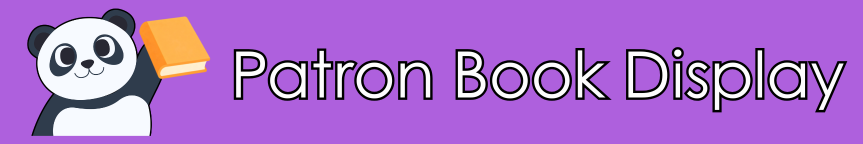 Submit a Patron Designed Book Display